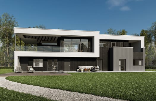 Vestlandshus Moderne Aksla
