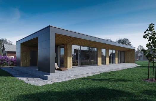 Vestlandshus Moderne Eggen