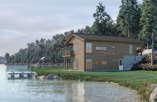 Vestlandshus Nordisk Lauparen