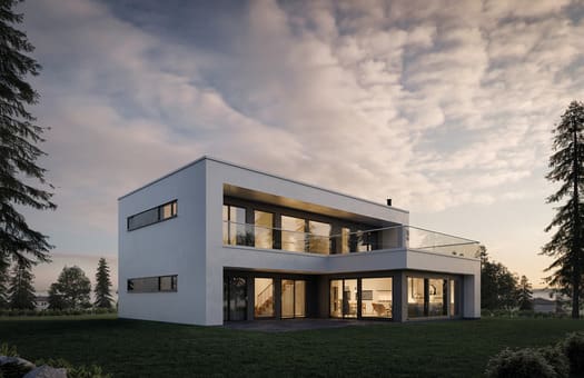 Vestlandshus Moderne Melderskin