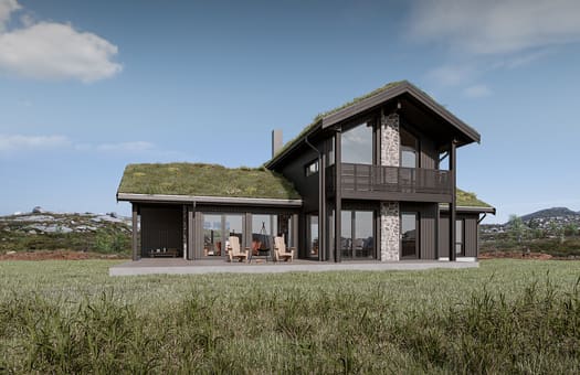 Vestlandshus Hytte Myrkdalen