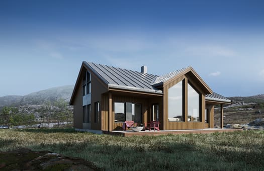 Vestlandshus Hytte Norefjell