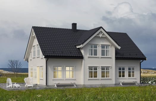 Vestlandshus Tradisjon Saudehornet