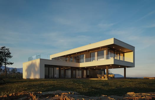Vestlandshus Moderne Slogen